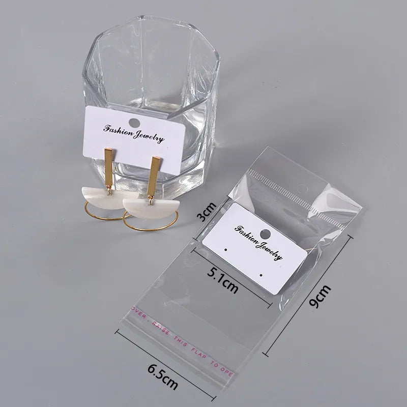 basic letter solid color paper printing jewelry accessories 1 piece