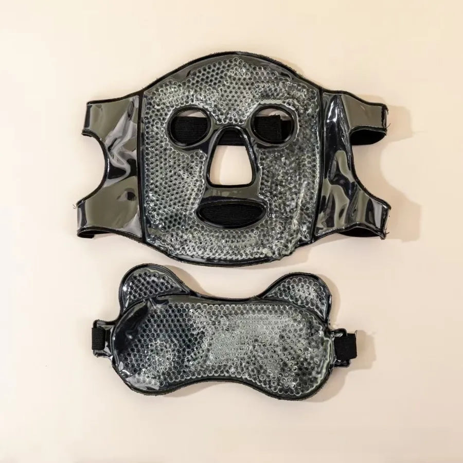 Ice Compress Mask Cold Compress Eye Mask Ice Bag Face Mask Postoperative Recovery Artifact Hot Compress Full Face Cooling Cotton Face Mask