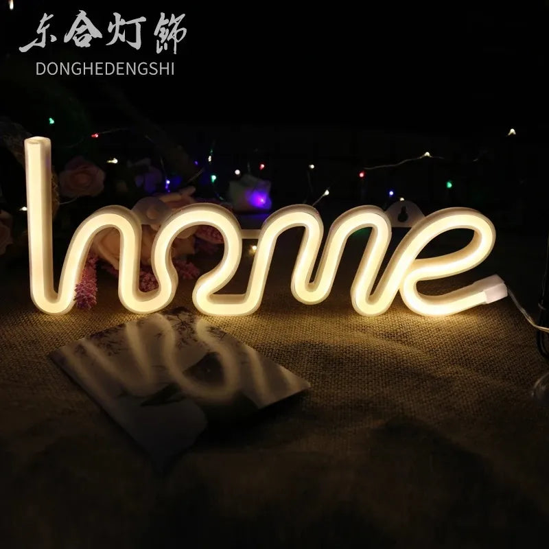 casual letter dolphin rocket pc indoor night lights