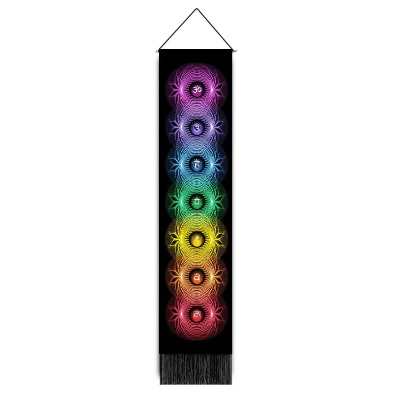 glam classical landscape polyester tapestry artificial decorations