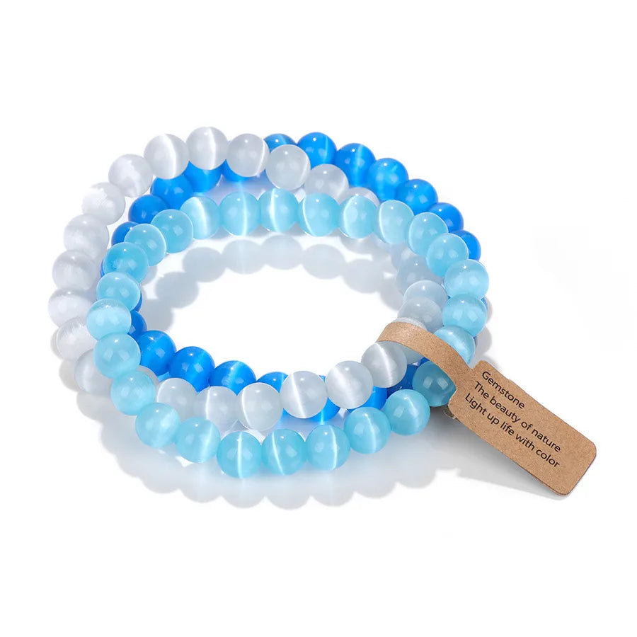 Simple Style Fruit natural stone Crystal Bracelets In Bulk