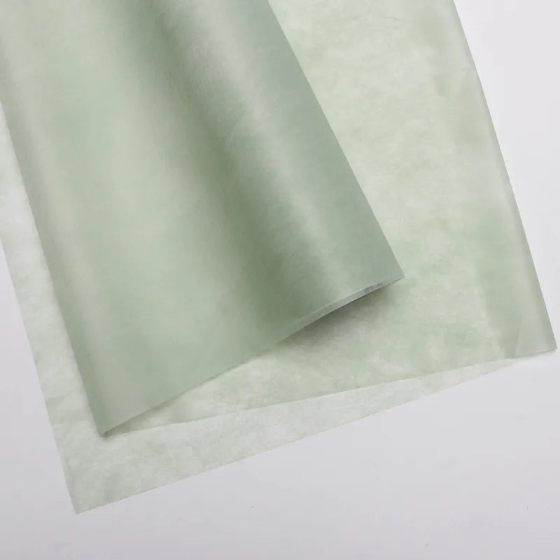 Romantic Solid Color Polyester Daily Date Korean Floral Wrapping Paper Party Supplies Gift Wrapping Supplies 1 Piece
