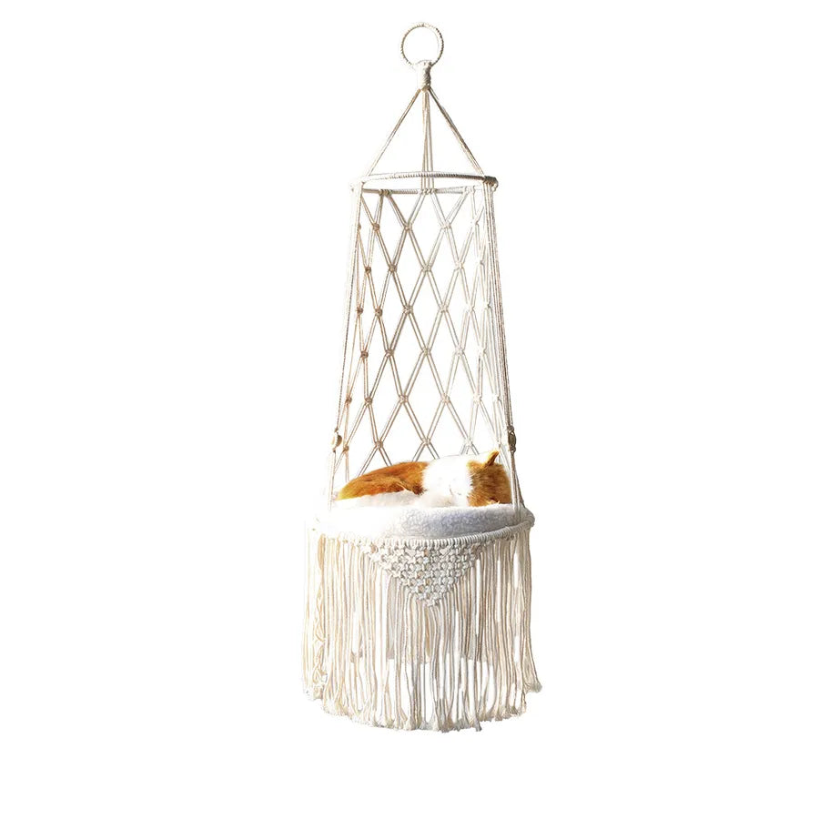 simple style dreamcatcher cotton thread pendant