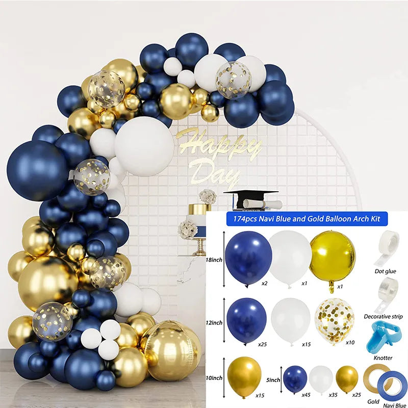 10 Series Birthday Party Decoration Balloon Suit Balloon Chain Arch Wedding Wedding Room Scene Arrangement
