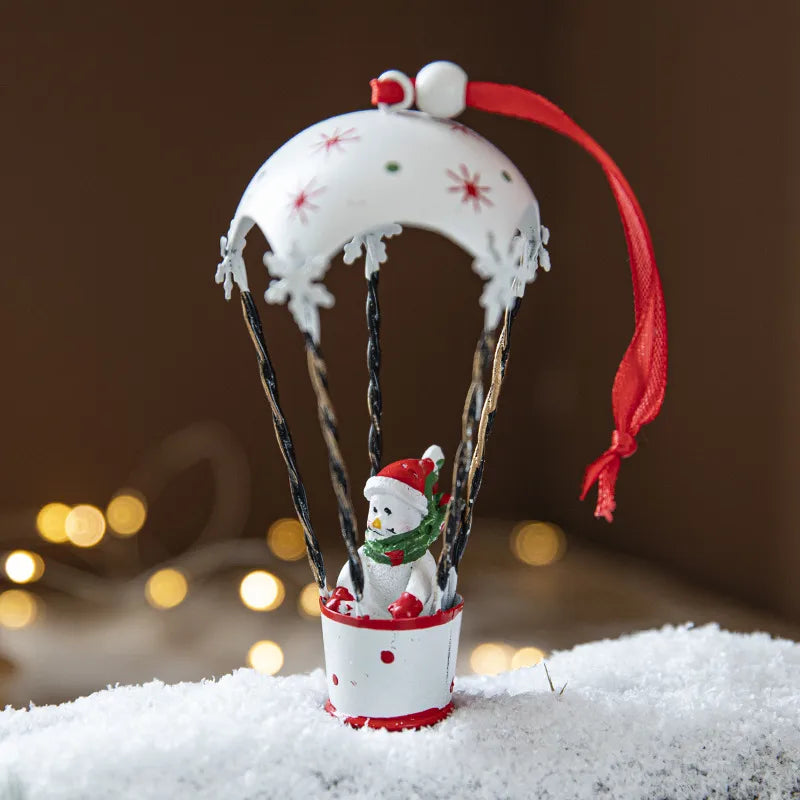 Christmas New Style Snowman Iron Holiday Daily Decorative Props