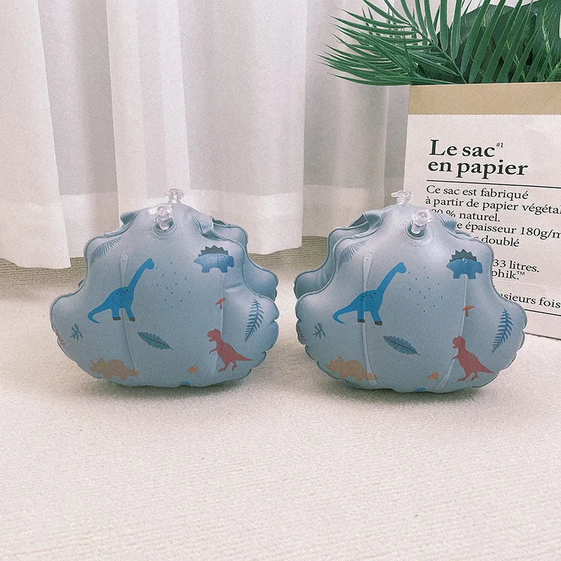 casual simple style cartoon pvc swim ring swimming accessories a pair