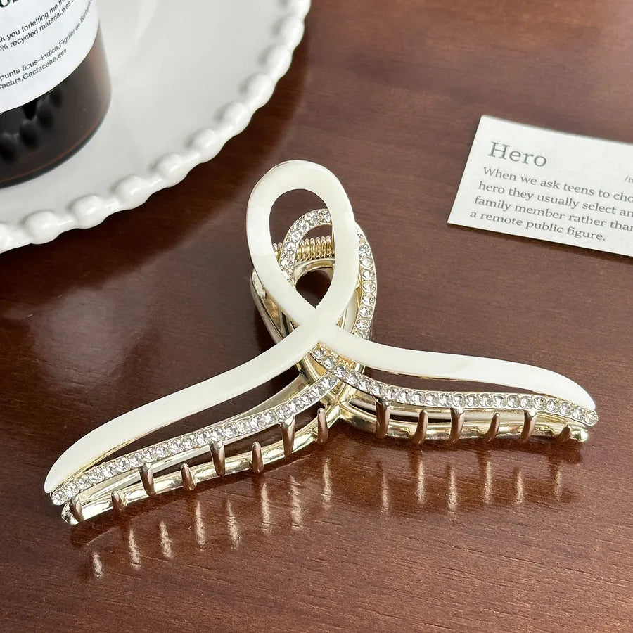 Women's Casual Simple Style Streetwear Bow Knot Alloy Acetic acid sheets Hair Claws