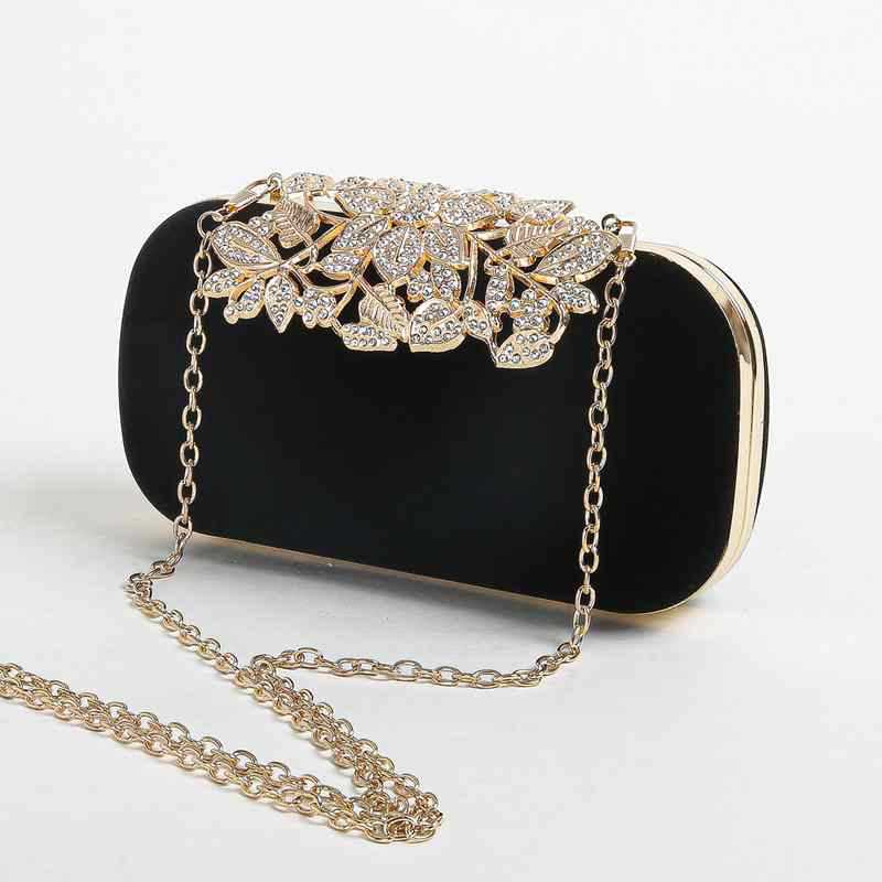 Polyester Geometric Square Evening Bags