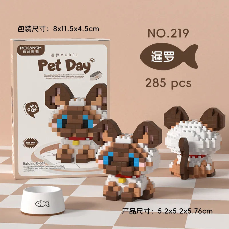 Kids(7-16Years) Children Unisex Cartoon Character Plastic Building Toys Learning & Education Toys