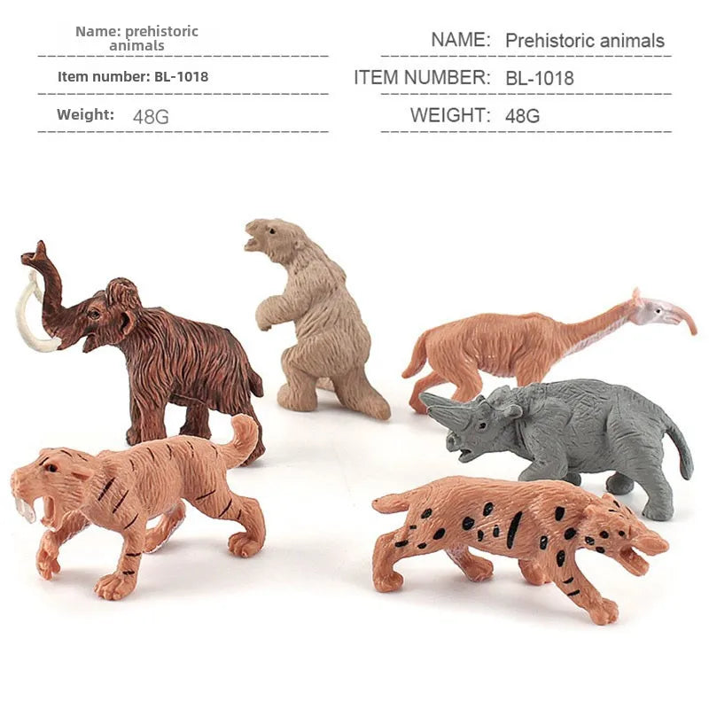 simulation mini farm poultry chicken duck goose cow gold small animal miniature model sand table ornaments wholesale