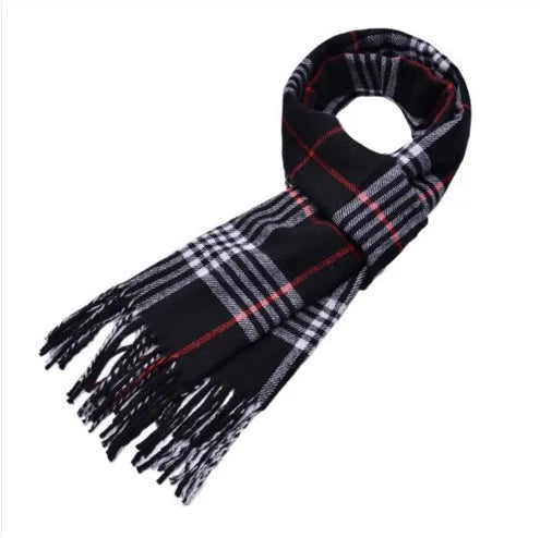 Network explosions men's high-end scarf imitation cashmere  youth leisure scarf gift scarf factory wholesale