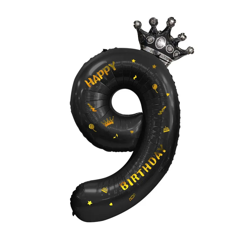 birthday princess glam letter aluminum film indoor outdoor party balloons