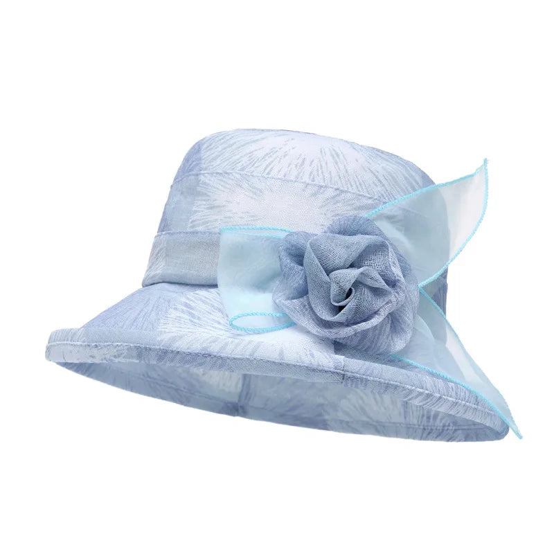 Women's Casual Elegant Simple Style Solid Color Wide Eaves Bucket Hat