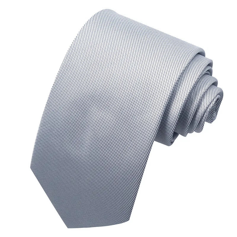 business formal solid color cashew nuts flower polyester yarn men's tie