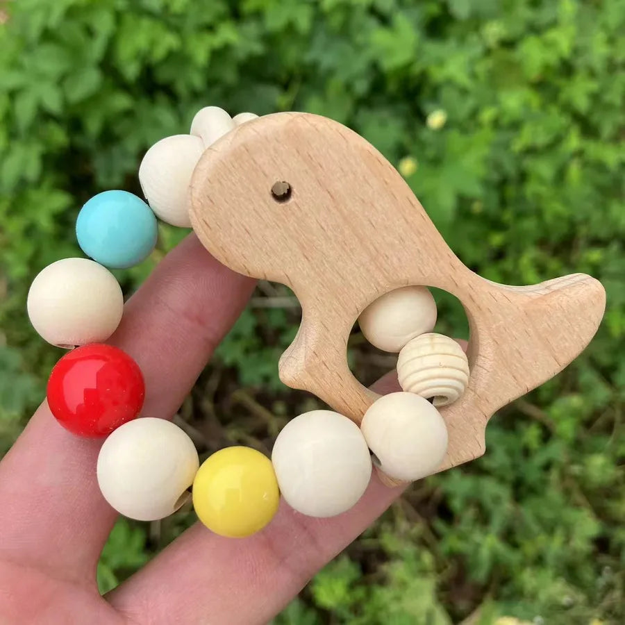 baby toys bear wood toys