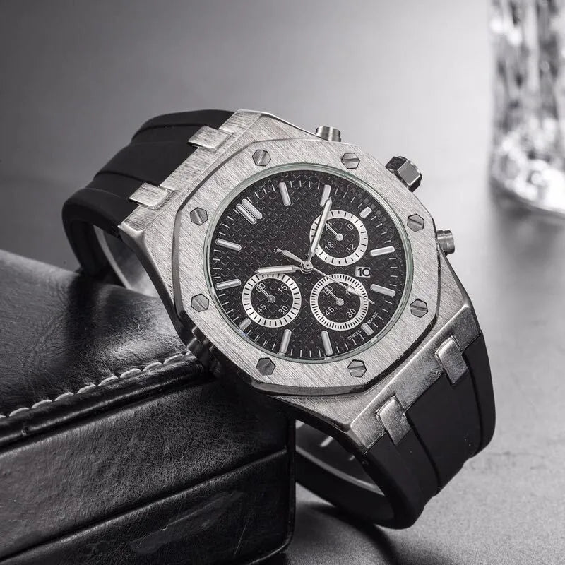 casual classic style geometric horseshoe buckle quartz women's watches