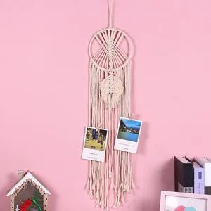 Nordic Style Vacation Dreamcatcher rope Iron Tapestry Dreamcatcher Artificial Decorations