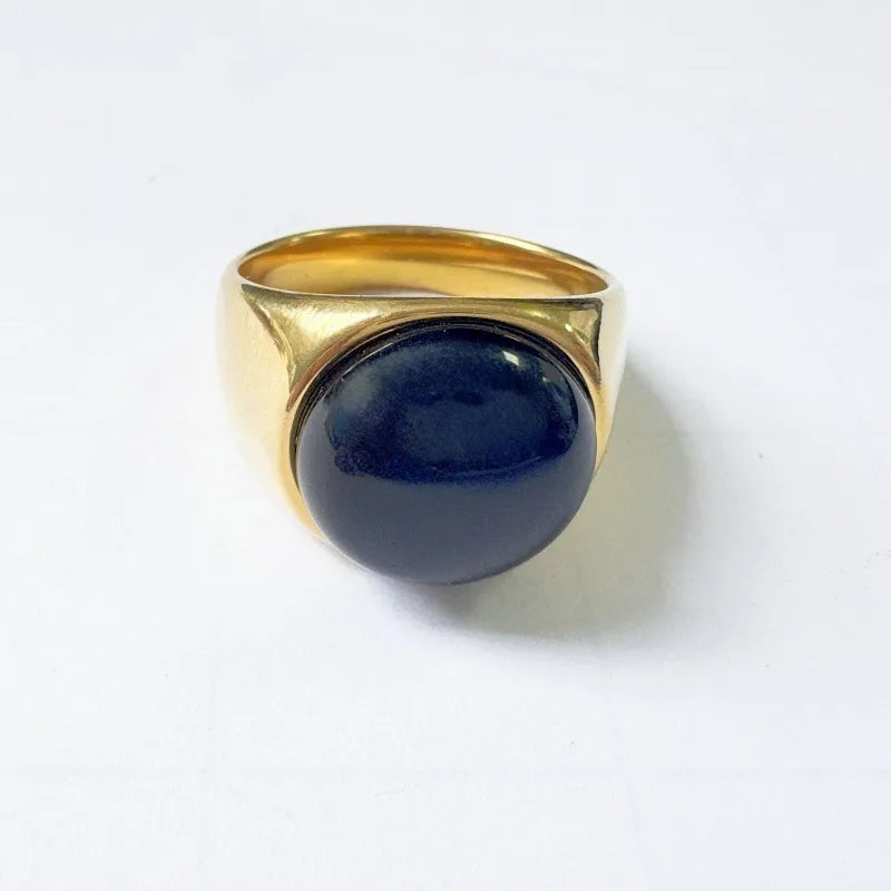 Wholesale Jewelry Elegant Classical Round 304 Stainless Steel Rings