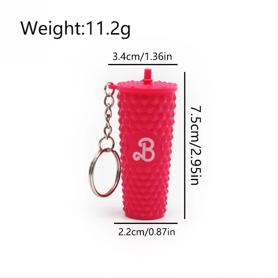 Simple Style Colorful Plastic Unisex Keychain