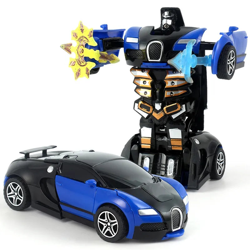 children's collision creative fashion leisure deformation car toys