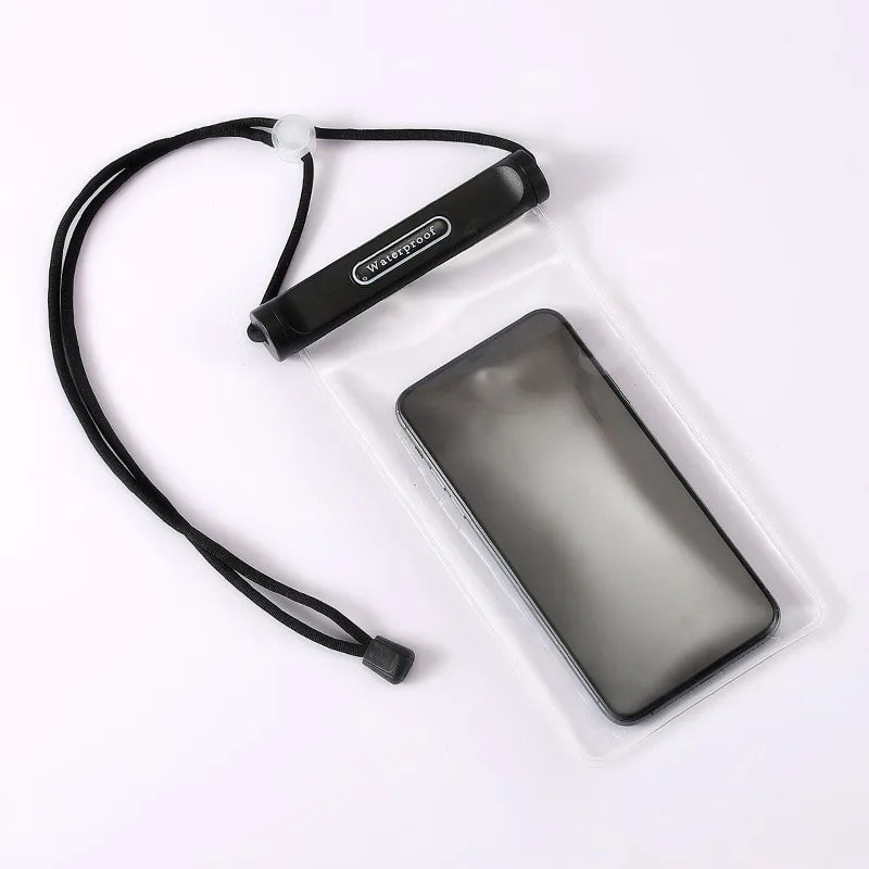 Casual Solid Color Tpu Waterproof Bag Swimming Accessories