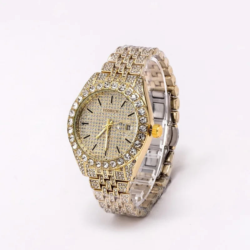 Business Solid Color Single Folding Buckle Quartz Women's Watches