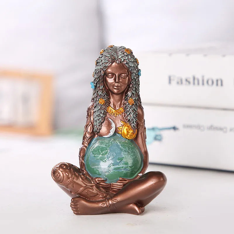 mother earth statue resin craft ornament desktop decoration wholesale