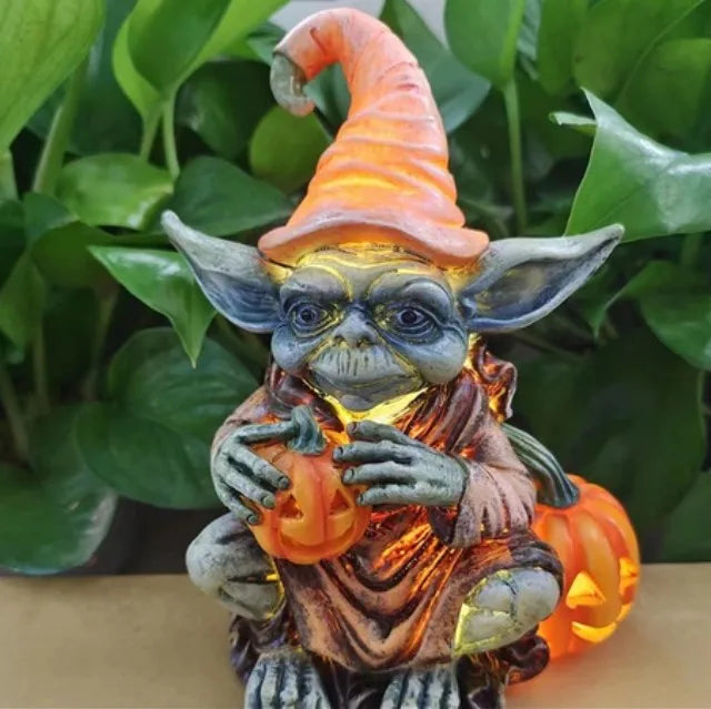 Halloween Cartoon Style Cute Funny Pumpkin Synthetic Resin Daily Festival Decorations Table Decoration Party Supplies