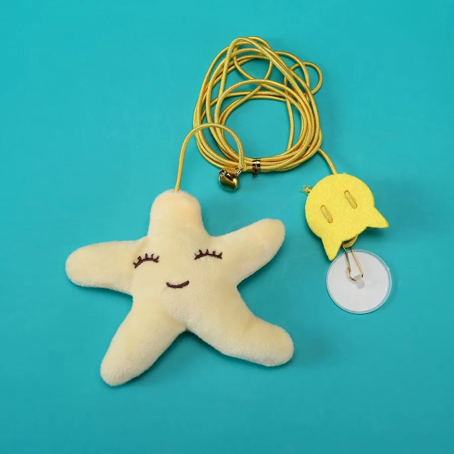 new hanging cat teaser toy hanging door elastic string cat teaser toy feather little mouse cat teaser self-hi relieving stuffy