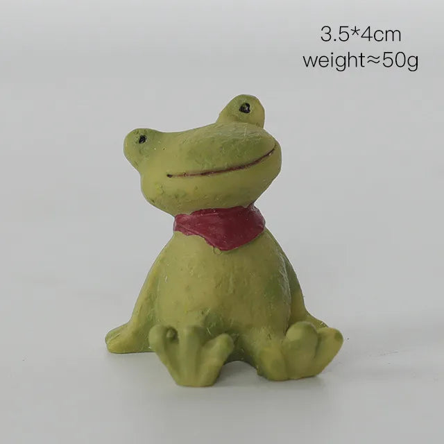 cute cartoon resin ornaments artificial decorations