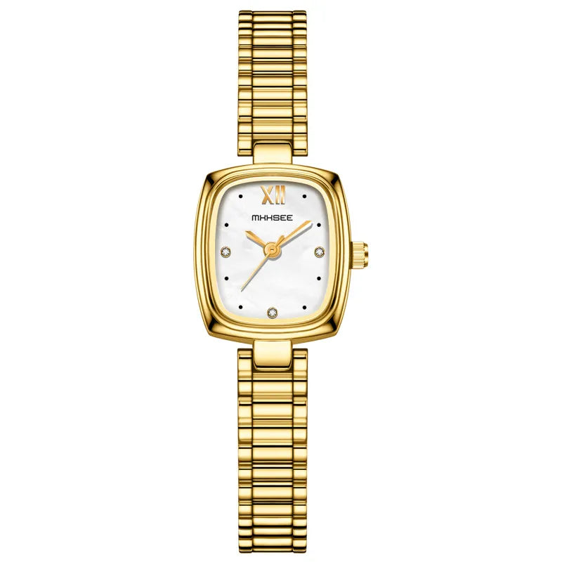 Casual Simple Style Geometric Jewelry Buckle Quartz Watch Women's Watches