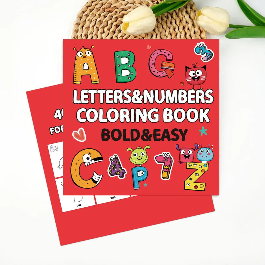 1 Piece Cartoon Letter Learning School Cute Painting Paper