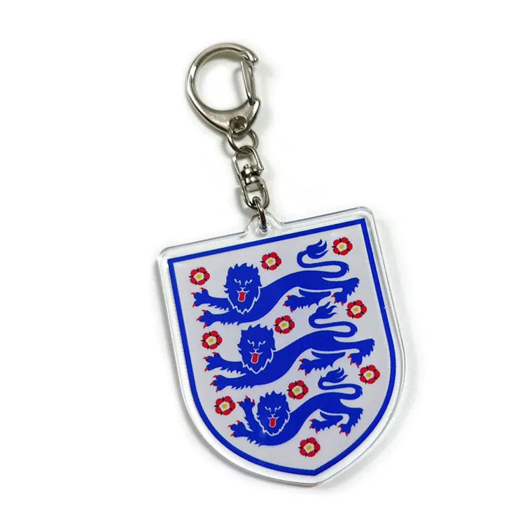 Modern Style National Flag Symbol Acrylic Unisex Keychain