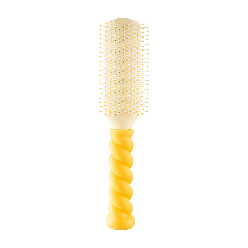 Simple Style Solid Color PP Nylon Hair Comb