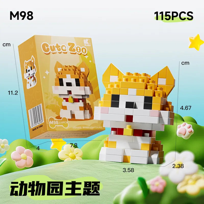 Kids(7-16Years) Children Unisex Animal ABS Building Toys Learning & Education Toys