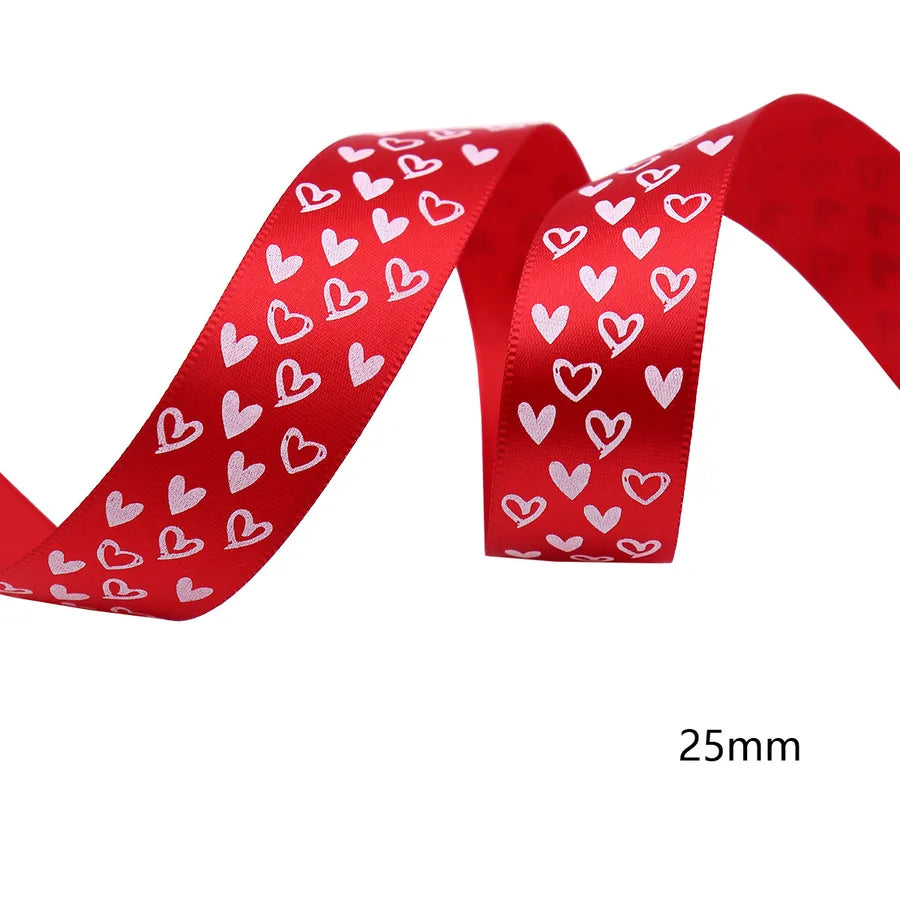 Valentine'S Day Casual Elegant Heart Shape Polyester Wedding Banquet Birthday Party Supplies Gift Wrapping Supplies 1 Roll