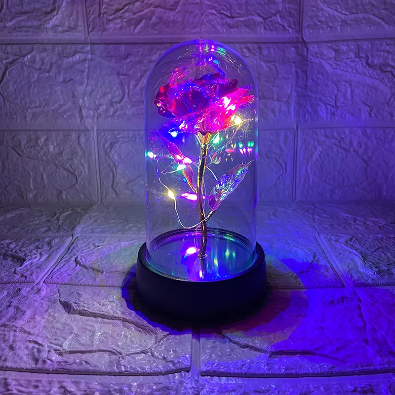 valentine's day romantic pastoral flower plastic party festival preserved flower