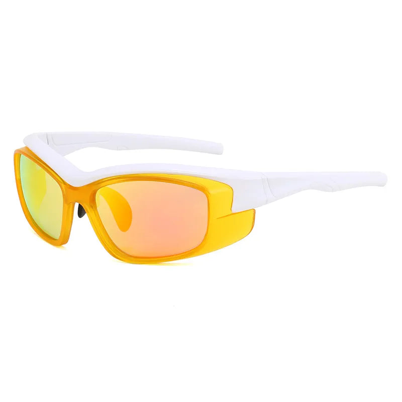 elegant simple style solid color ac square full frame men's sunglasses