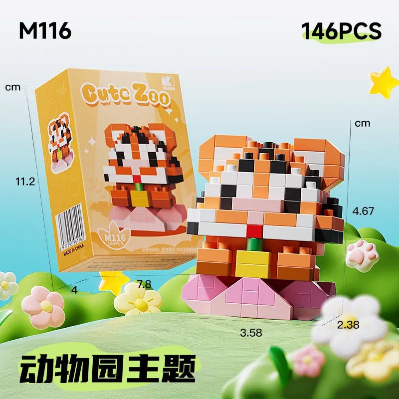Kids(7-16Years) Children Unisex Animal ABS Building Toys Learning & Education Toys