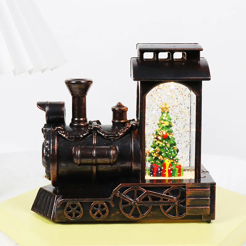 Christmas Cartoon Style Santa Claus Snowman Plastic Indoor Party Festival Ornaments