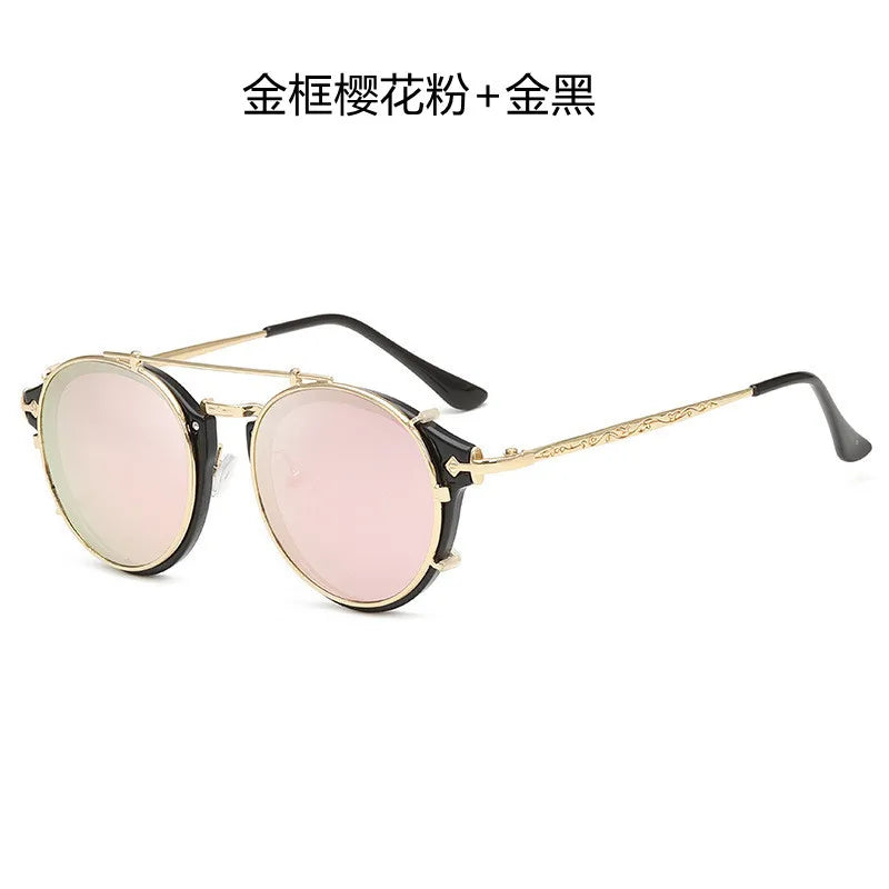 women's men's unisex fashion sports metal solid color synthetic resin alloy sunglasses no inlaid