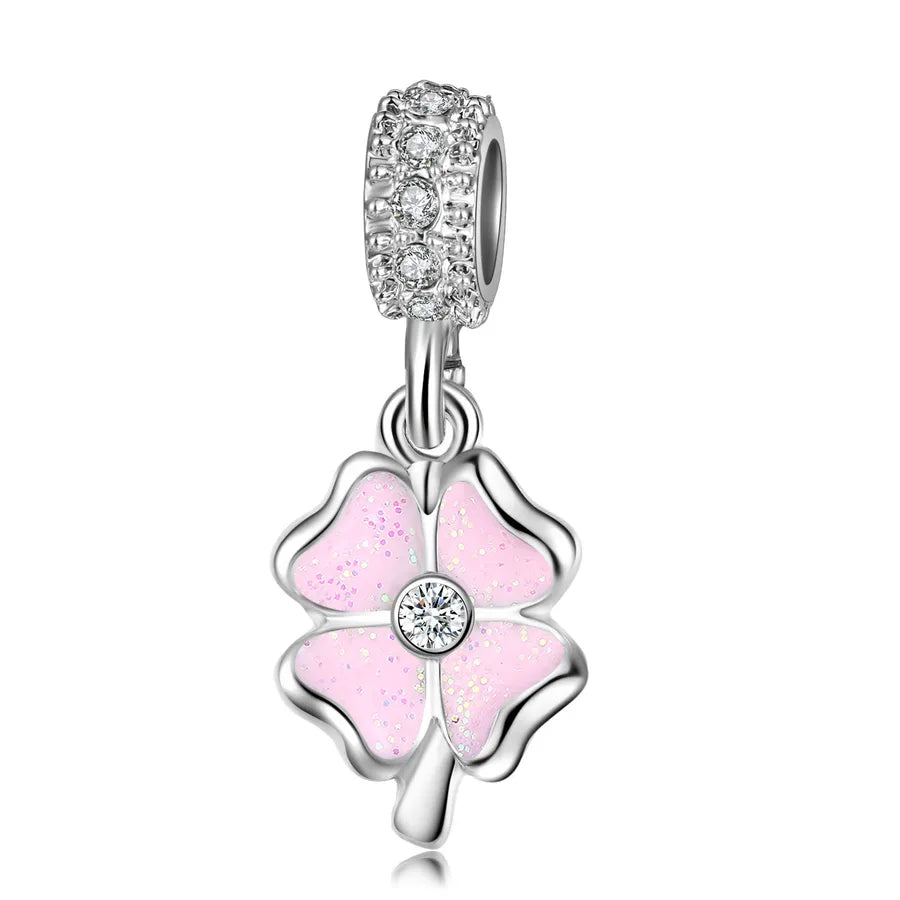 1 Piece Diameter 10mm Alloy Coconut Tree Heart Shape Bow Knot Pendant