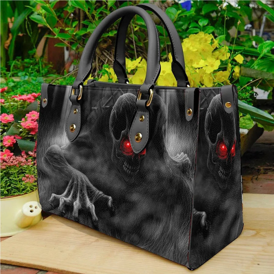 Women's Medium Pu Leather Geometric Streetwear Square Hook Loop Square Bag
