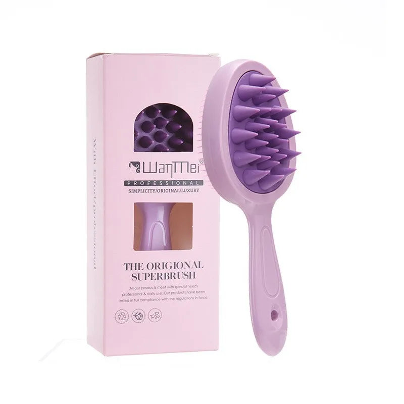 Simple Style Solid Color ABS CPU TRE Hair Comb