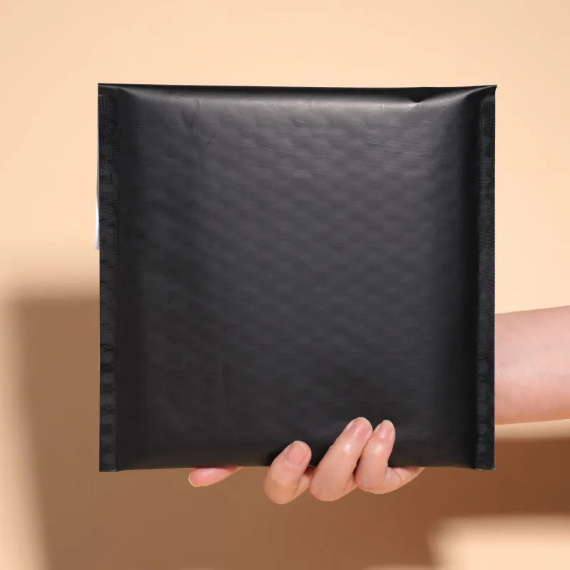 simple style solid color kraft paper envelope bag