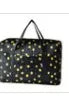 fashion flamingo solid color nylon travel bags