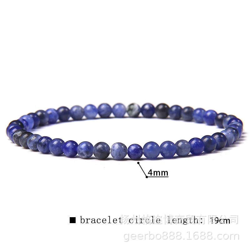 Simple Style Geometric natural stone Bracelets In Bulk