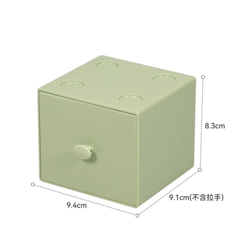 Solid Color PS Plastic Simple Style Storage Box