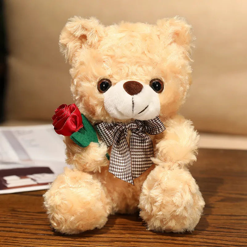 Stuffed Animals & Plush Toys Bear Rose PP cotton Toys
