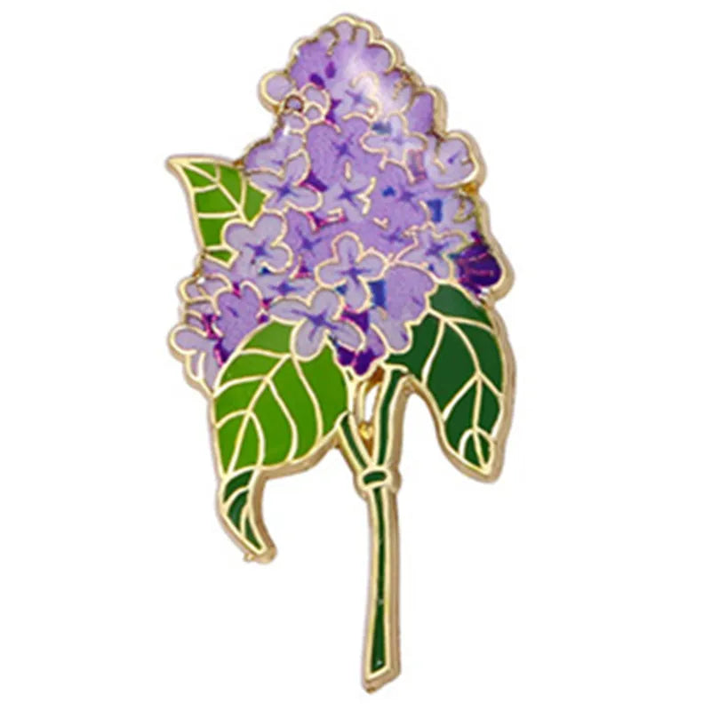 Casual Elegant Lady Flower Alloy Stoving Varnish Plating Unisex Brooches